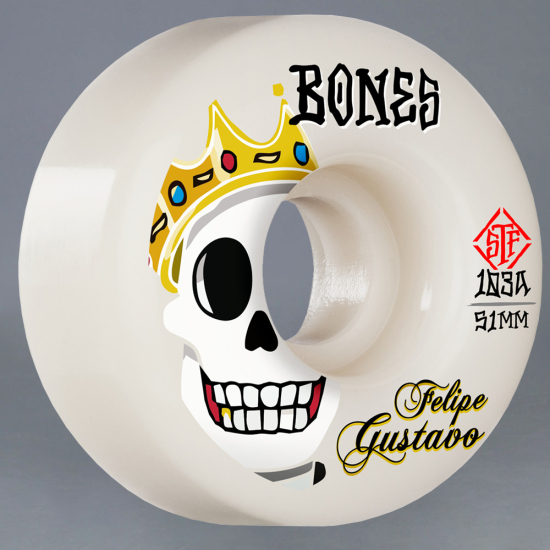 Bones  STF Gustavo Notorious v1 103A 51mm Skateboard Hjul