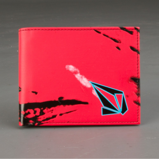 Volcom Black/Red Wallet