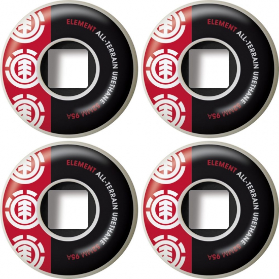 Element Section Hjul 4-pack 52mm