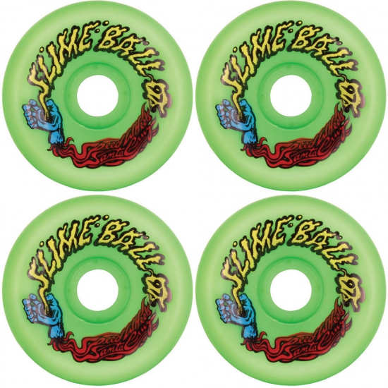 Santa Cruz Slime Balls Vomits Hjul 4-Pak