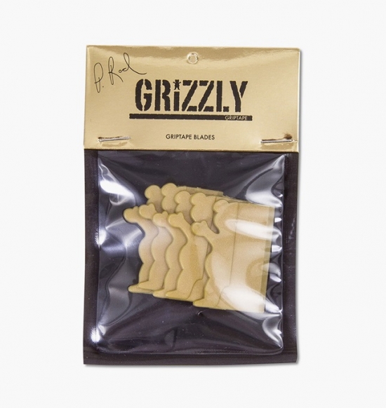 Grizzly Grip P-Rod Gold Griptape Plastic Blades
