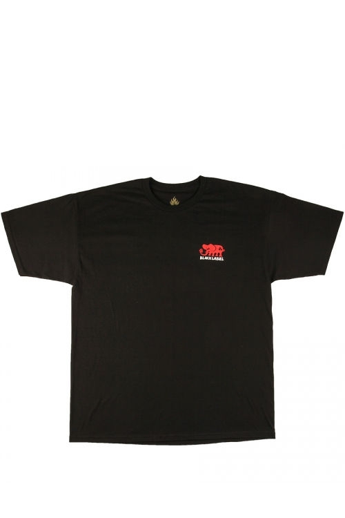 Black Label Elephant Logo T-Shirt