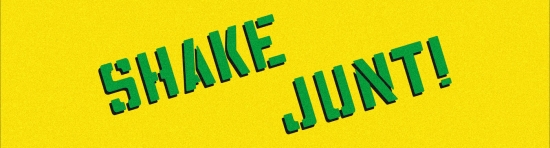 Shake Junt Gul/Grön Skateboard Griptape