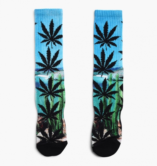 HUF Tranquil Plantlife Socks
