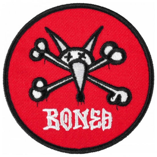 Bones Red Vato Rat Patch” – Tygmärke
