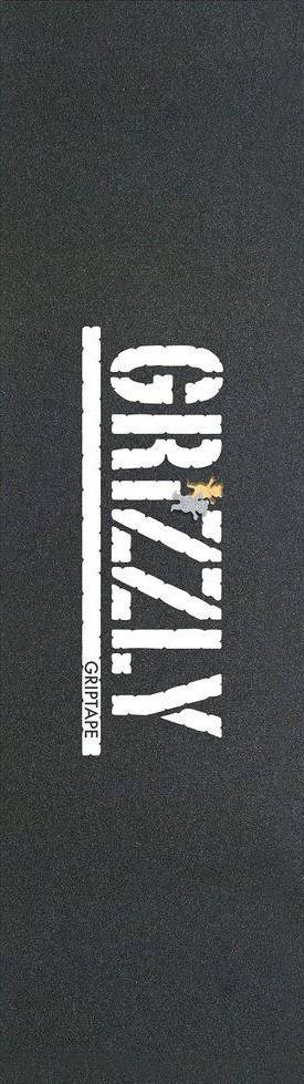 Grizzly Grip Grizzly Stamp Bear Cut Out Griptape