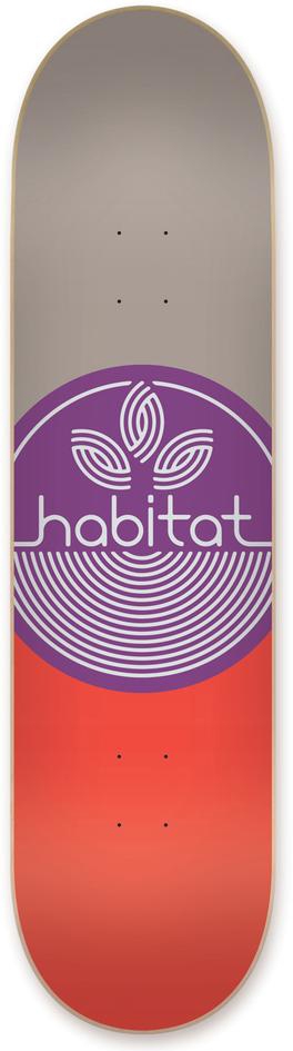 Habitat Leaf Dot Skateboard bräda