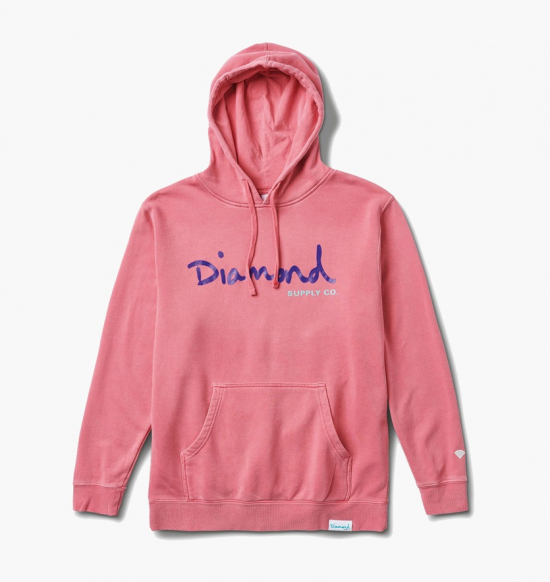 Diamond Supply Co. x Coca Cola The Real Thing Pigment Dyed Hoodie